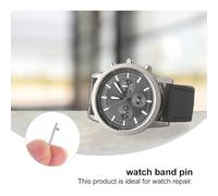 ORFOFE Lot de 20 Barrettes à Ressort Rapides en Acier Inoxydable 1,5 Mm Goupilles Compatibles 18/20/22/23 Mm pour Réparation et Extraction de Bracelets de Montre, Outil Horlogerie