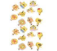ORFOFE Lot De 20 Pinces à Cheveux Cartoon Tigre Pour Petite Fille, Clip Jaune, Décoration Légère Pour Coiffure, Accessoire Mixte Pour Usage Quotidien Et Fêtes
