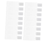 ORFOFE Lot de 25 Mini Bouteilles en Plastique 30 Ml pour Solution Oculaire Flacons Vides de Voyage Légers et Solide Usage Cosmétique et Soins des Lentilles