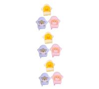 ORFOFE Lot De 3 Éponges De Bain Pour Bébé De Bain Naturels Motif Dessin Animé Matériau Doux Pour Garçons Et Filles 3 Pièces X 3