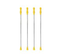 ORFOFE Lot de 4 Rallonges de Pulvérisateur en Acier Inoxydable Perche Télescopique 45-80 CM Accessoires pour Pulvérisateur Agricole et Jardinage Pièces Remplaçables pour Arrosage de
