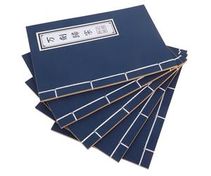 ORFOFE Lot de 5 Carnets de Croquis Rétro Style Chinois, Cahiers à Pages Blanches à Reliure Ficelle, Format Pratique pour Journal Intime et Cahier de Calligraphie, Accessoires de Cosplay