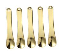 ORFOFE Lot De 5 Mini Spatules Pour Crème Contour Des Yeux Pour Crème Contour Des Yeux Anti- Soins De La Peau Cuillères De Beauté Pour Crème Sérum Peeling