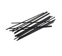 ORFOFE Lot de 50 Bâtonnets Diffuseurs D'arômes en Fibre, Diamètre 3 Mm, Longueur 18 Cm, Noirs, Remplacement du Diffuseur D'arômes, Accessoires D'aromathérapie pour Intérieur Et Purification De L'air