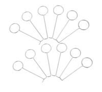 ORFOFE Lot de 50 Crochets De Levage pour Drain en Fer 2.0x90 Mm, Outil De Retrait De Grille D’égout pour Barbecue Cuisine en Plein Air, Accessoires Pratiques pour Levage Et Drainage