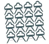 ORFOFE Lot de 50 Pinces De Support pour Plantes De Jardin, Clips pour Tiges De Tomates Et Phalaenopsis, Grandes Pinces Vertes Robustes, Fixation Facile pour Plantes Grimpantes Et Fleurs