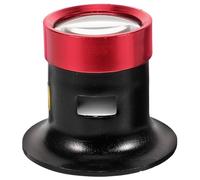 ORFOFE Loupe Tête Verre et Métal pour Horloger Bijoutier et Réparation de Montres Outil Précis pour Travaux de Détail