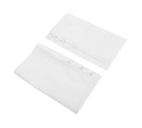 ORFOFE Manchettes de Poignet Coton Amovibles pour Femme Manchettes Faux Ruffle Wrist Cuff Accessoires Costume Professionnel Brassards Chemise Confortables et Respirants