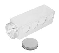 ORFOFE Mangeoire Automatique Transparente pour Poules Et Petits Oiseaux Distributeur De Nourriture Pratique Et Facile à Nettoyer Adapté à Divers Types De Volaille