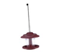 ORFOFE Mangeoire Oiseaux Suspendue Distributeur Extérieur pour Jardin et Décoration Abri Attractif pour Oiseaux