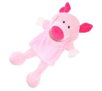 ORFOFE Marionnette à Main Cochon Peluche pour Raconter des Histoires Interactif Peluche Douce pour Garçon Fille Développement Motricité Fine et Communication