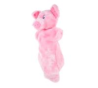 ORFOFE Marionnette à Main Cochon Peluche Réaliste pour Garçon Fille Marionnette Animale Interactive pour Jeu de Rôle et Narration Cadeau Doux et Amusant