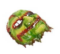 ORFOFE Masque de Sorcière Halloween Effrayant en EVA Vert Masque de Cosplay Réaliste pour Déguisement Carnaval et Bal Masqué Accessoire Léger et Confortable pour Fêtes et Soirées à