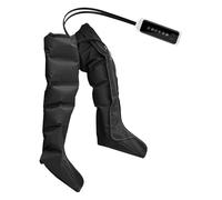 ORFOFE Masseur de Jambes Électrique à Compression Air Manchons Ajustables Multi-niveaux pour Mollets de Massage à Airbag Alimentation Secteur Détente et Récupération à Domicile pour