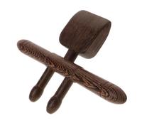 ORFOFE Masseur en Bois de Poulet pour Nuque, Dos et Taille Outil de Massage Manuel Lisse et Réutilisable, Masseur D’épaules en Bois Naturel, Pratique pour Acupuncture et Détente