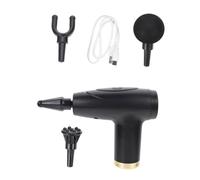 ORFOFE Masseur Musculaire Portable à Percussion Intelligent Mini En Abs Noir, Écran Lcd, Masseur De Dos Et Tissus Profonds, Détente Musculaire Après Sport, Usage Personnel Et Familial