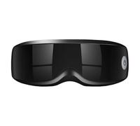 ORFOFE Masseur Oculaire Électrique Rechargeable 200mah Acupuncture et Pression D'air, Élastique Réglable, Fatigue Yeux et Anti-stress, Soin des Yeux Bureau et Détente, pour Étudiants et Conducteurs