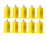 ORFOFE Mèches de Lanterne en LED Multicolores, Bougies Électroniques Portables, Lumière Miniature LED, Décoration de Fête, Lot de 20 Pièces, Éclairage pour Intérieur et Événements