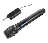ORFOFE Microphone sans Fil Portatif pour Chant Karaoké, Son Clair | Réception Longue Distance Stable, Plastique Léger, pour Soirées D'anniversaire et Chant Extérieur