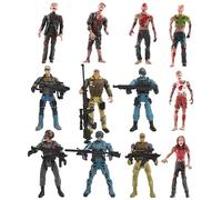 ORFOFE Militaire Figurines de Soldats en Plastique 1 Set pour Garçon et Filles Jeu de Rôle et Imagination Style Aléatoire
