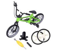 ORFOFE Mini Vélo en Alliage à Doigts Modèle Mini VTT pour Garçon Et Filles Jeu De Bureau Loisir Récréatif Vert