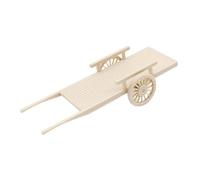 ORFOFE Miniature Dollhouse Farm Tool Model Set Mini Board Cart Toy for Fairy Garden Decor Handcrafted Mini Resin Accessories for Ancient Village Simulation and Imaginative Play