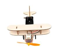 ORFOFE Modèle Avion Bois DIY Éducatif pour Garçon Fille Ans Kit Manuel pour Développer Créativité et Compétences Scientifiques Cadeau Garçon Fille