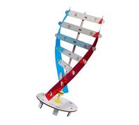 ORFOFE Modèle D'adn en Bois Soi-même Double Hélice Garçon Et Filles Taille Moyenne Scientifique Éducatif Kit Pédagogique Biologie Salle De Classe Apprentissage Éducatif Stem