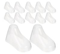 ORFOFE Modèles de Pieds de Bébé en Plastique Transparent 9 CM Lot de 20 Pièces Présentoirs à Chaussures et Chaussettes pour Tout-Petits pour Magasins et Boutiques