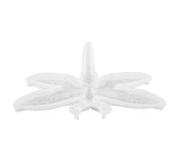 ORFOFE Moule en Silicone Libellule en Relief Blanc, Moule DIY 3D pour Résine et Plâtre, Décoration Créative pour Artisanat, Loisirs Créatifs et Créations Murales