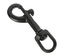 ORFOFE Mousqueton Pivotant Simple Crochet à Œillet Pivotant pour Laisses Animaux Porte-clés Et Accessoire pour Ceinture