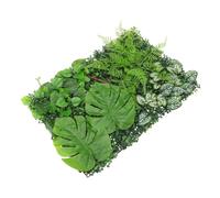 ORFOFE Mur de Haie Artificielle Décoration Murale pour Intérieur et Extérieur Panneau Végétal Artificiel 1 M² Plastique Solide Effet Réaliste pour Événements et Décorations