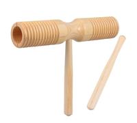 ORFOFE Musical Bois Double Clapet pour Garçon Fille Instrument Éducatif et Portable Développement de Écoute Cognition Musicale des Garçon Fille