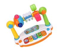 ORFOFE Musical Éducatif Lumineux pour Garçon Fille Piano Plastique Solide Apprentissage Précoce et Coordination Main Œil Éveil Montessori Couleur Aléatoire Couleur Aléatoire