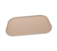 ORFOFE Napperon pour Animaux De Compagnie Sets De Table Bol d'eau Tapis De Gamelle pour Animaux De Compagnie Tapis d'alimentation pour Animaux De Compagnie Gel De Silice Coffee