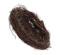 ORFOFE Nid Oiseau Rotin Artificiel Décoratif Bird Nest Fait Main Ornement Suspendu pour Jardin Maison Mariage Fête Printemps