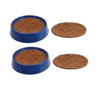 ORFOFE Nid pour Pigeons Réutilisable avec Coussin Nidification pour Cage et Résistant Abri Confortable pour Petits Oiseaux Balcon et Intérieur