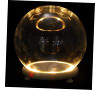 ORFOFE Ornement en Verre pour Fleurs Séchées Cache-Fleurs Brillant Cache-Fleurs pour Fleurs Éternelles (12 Cm)