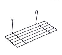 ORFOFE Panier De Rangement Fil Métallique pour Étagère Droite Stockage Pratique pour Mur Photo Et Panneaux Grillés