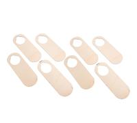 ORFOFE Panneaux en Bois Vierge à Suspendre Ne Pas Déranger, Lot de 10 Pièces, Décoration Artisanale pour Porte de Bureau ou Chambre, Supports à Peindre Soi-Même