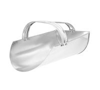 ORFOFE Pelle en Fer De Distribution D'aliments pour Animaux Petit Format, Outil à Fourrage Pratique pour Élevage, Pelle Légère Et Solide, Usage Agricole Polyvalent