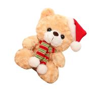 ORFOFE Peluche Ours de Noël Décoration Festive Douce et Confortable pour Garçon Fille Filles Garçons et Femmes Coton Premium pour Ambiance de Fête