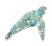 ORFOFE Pendentif Tortue De Mer En Métal Réaliste Et Artisanal Pour Décoration De Chambre De Garçon Et De Fille