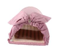ORFOFE Pet Hamster Tunnel House Nid Douillet pour Rongeurs Abri De Détente Jeu Compact Et Léger pour Élever Votre Petit Animal De Compagnie