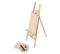 ORFOFE Petit Chevalet De Peinture Support De Chevalet Miniature Mini Maison Ornement Accessoires De Maison Khaki