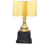 ORFOFE Petit Trophée de Récompense en Plastique, Décoration Créative Légère | Motivant la Lecture, pour Concours de Lecture et Compétition Scolaire, Souvenir Élégant pour Compétiteur