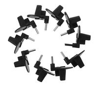 ORFOFE Pièces De Guide-chaîne De Tronçonneuse 45/52/58, Lot de 10 Attrapes-chaîne Compacts pour Tronçonneuse, Bloc De Récupération De Chaîne, Stabilisateur Antichoc, des Vibrations