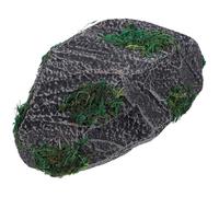 ORFOFE Pierres Décoratives en Mousse 20 Cm Forme Irrégulière, Éléments Artificiels pour Aménagement Paysager et Décoration Jardin Extérieur, Faux Rocher Léger et Réaliste pour Scène