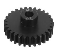 ORFOFE Pignon Moteur en Acier Chromé M15 Module 80 MM 29 Dents Vis M5 Engrenage Métallique pour Voitures Rc Tout-Terrain Pièces Détachées Compatibles Crawler Accessoires Moteurs