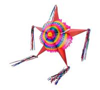ORFOFE Piñata Étoile Pliable en Papier Coloré Décoration de Piñata de Fête pour Garçon et Filles Accessoire de Fête D’Anniversaire Décoration Suspendue pour Événement Festif